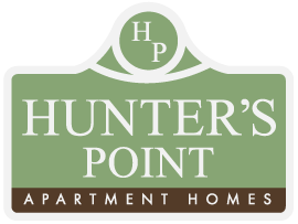 Hunters Point Apartments logo